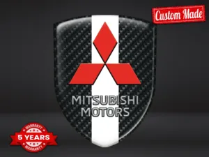 Mitsubishi Decalcomanie Lunotto Auto Professionali Design Pro
